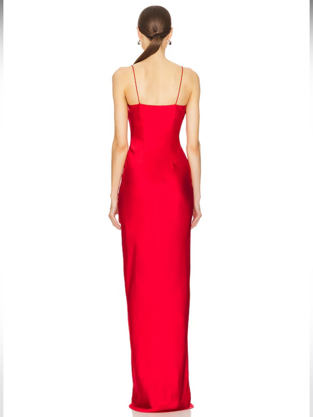 NWT! Lovers and Friends Mischa Gown in Bright Red - Picture 3 of 5
